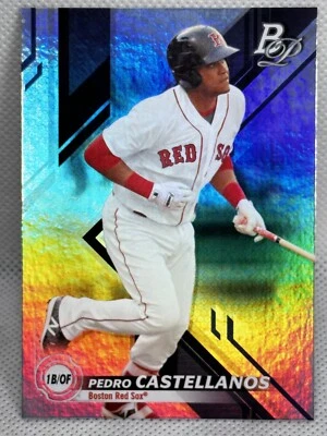 2019 Bowman Platinum TOP-87 Pedro Castellanos Top Prospects San Diego Padres - Image 1 of 3