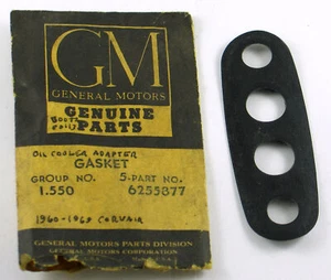 1960-1969 Corvair Monza Greenbriar NOS oil cooler gasket 6255877 - Picture 1 of 3