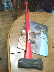 True Temper Total Control 10 LB Wood splitting axe fiberglass handle - Picture 1 of 8