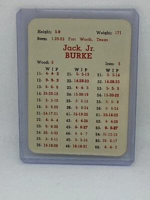 Juego de golf profesional APBA 1962 Jack Burke Foto 1 de 2