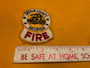 Dekalb County Georgia Fire Department Sew On Patch - Picture 1 of 1