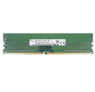 New Hynix 8GB DDR4 2666MHz PC4-21300 288-Pins UDIMM Memory Ram HMA81GU6CJR8N-VK - Image 1 of 4