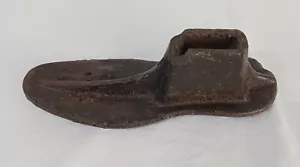 Antique Cobbler Shoe Form Cast Iron for Children's Shoes Historical Collectible - Picture 1 of 9
