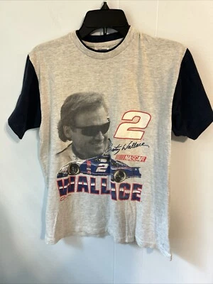 Camiseta Vantage Youth Talla 16/18 Vintage Rusty Wallace. NASCAR Wallace oxidado Foto 1 de 4