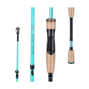 Sougayilang Fishing Rod, 2Pc Casting Rod Spinning Rod for Freshwater Tourname...