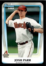 2011 Bowman Draft Picks & Prospects Josh Parr Arizona Diamondbacks #BDPP76