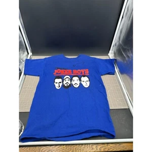 Autographed Youth Large Impractical Joker Boys Blue Tee Shirt - Picture 1 of 4