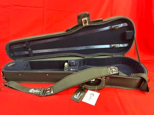 Étui pour violon fin Gagliano Humishield V1 4/4,3/4, 1/2 élégant bleu prestige - Photo 1/15