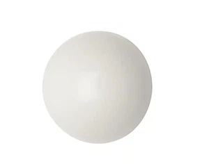 Everbilt 2PK Soft Wall Dome Door Stopper Protector, Doorstop, White 28557 - Picture 1 of 4