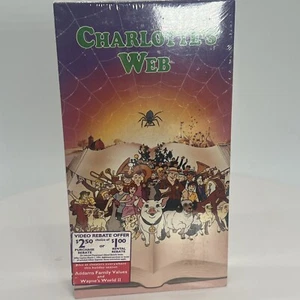 Charlotte's Web - VHS Factory Sealed - Debbie Reynolds - McDonald's Edition 1993 - Bild 1 von 7