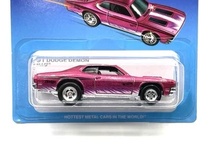 ¡Último 1! Dodge Demon (rosa) Hot Wheels Ultra Hots '71 intercambio de ruedas personalizado por AEB - Imagen 1 de 7