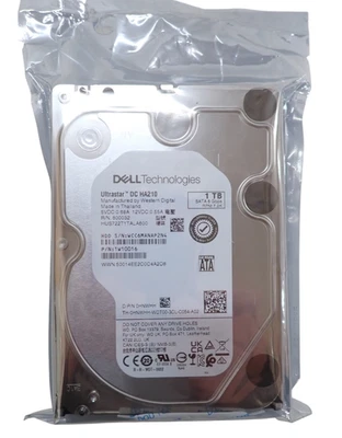 New Dell Ultrastar DC HA210 1TB 7200RPM 3.5" SATA 6Gb/s HDD HNWHH - Image 1 of 3