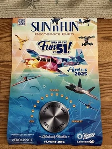 Airshow Poster - Lakeland FL - Sun n Fun Aerospace Expo 2025 - Bild 1 von 1