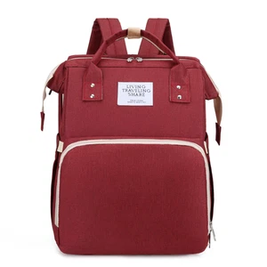 Debug 30L Dual Baby Diaper Bag Backpack - Gray - Picture 1 of 5