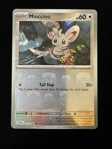 Minccino (Master Ball Pattern) 075/086 Sv: Black Bolt Holo - Bild 1 von 2
