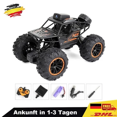 RC Auto 4WD High Speed Ferngesteuerte Trucks Crawler Cars Offroad 720p-HD-Kamera - Bild 1 von 4