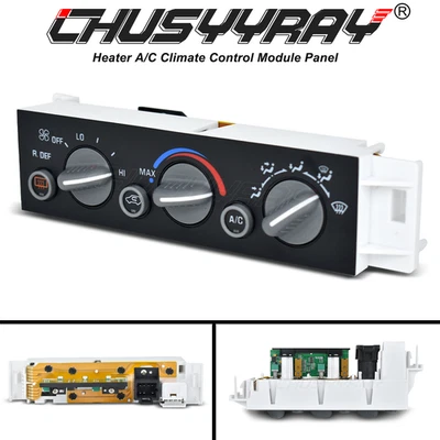 NUEVO INTERRUPTOR DE MÓDULO DE CONTROL DE CLIMA DE CALENTADOR DE AIRE ACONDICIONADO para GMC K1500 K2500 Suburban 96-99 Foto 1 de 4