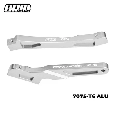 GPM 7075 Alloy F&R Chassis Brace ARRMA 1/8 Notorious V6/V5 Typhon TLR Outcast 6S - Image 1 of 4