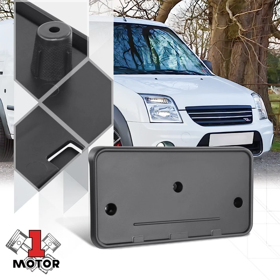 Marco de soporte de montaje de matrícula de parachoques delantero para Ford Transit Connect 10-13 Foto 1 de 4