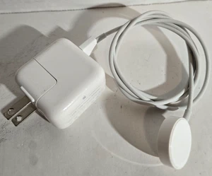 Original Apple Watch USB Magnetic Charger Model A1401 Tested FREE SHIPPING - Zdjęcie 1 z 5