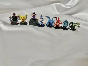 Juego de mini figuras Yu Gi Oh personajes retro deformados estado basura - Imagen 1 de 6