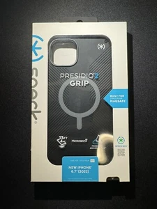 Speck Presidio2 Grip with MagSafe Case - iPhone 14 plus - Black - Picture 1 of 2