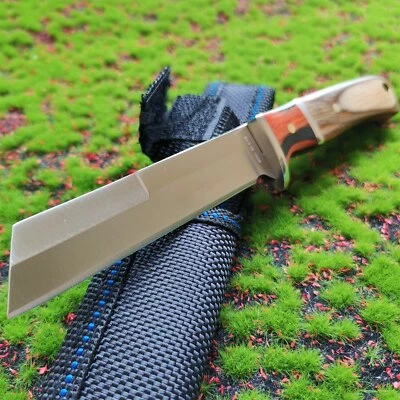 Small and Lightweight Stainless Steel Multifunctional Outdoor Fixed Blade Knife - Image 1 of 4