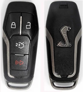 OEM FORD 2015 17 MUSTANG COBRA LOGO smart keyless Key FOB REMOTE M3N-A2C31243800 - Bild 1 von 2