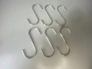 Große S Aufhängehaken 6er Pack 115 mm 4 1/2" Camping Küche Outdoor Vogelfutterhaus - Bild 1 von 24