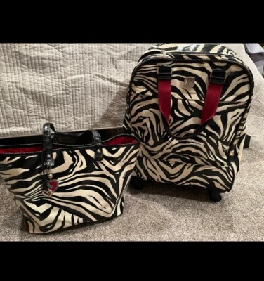 Juego de equipaje Brighton de 2 piezas de lona recubierta Foto 1 de 4