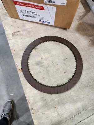 Placa de fricción de embrague C5 carcasa principal OEM Allison 29536337, finales de la serie 3000 Foto 1 de 4