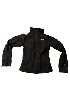 THE NORTH FACE Black HyVent Rain Shell Jacket size Extra Small XS - Picture 1 of 5