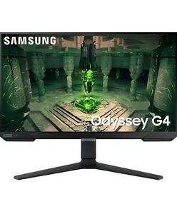 SAMSUNG 25" Odyssey G4 Series FHD Gaming Monitor, 240Hz, LS25BG402ENXGO - BLACK - Picture 1 of 10