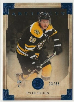 2013 2013-14 Artifacts Sapphire #96 Tyler Seguin 23/85 Boston Bruins Upper Deck - Image 1 of 2