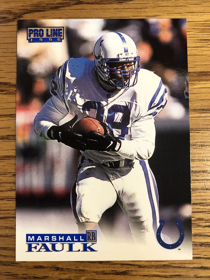 Marshall Faulk 1996 Pro Line Colts #43  *4427* - Image 1 of 1