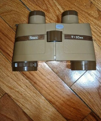 Rare SEARS Model 6235 7x,35 Binocular w/Case!  - Image 1 of 4