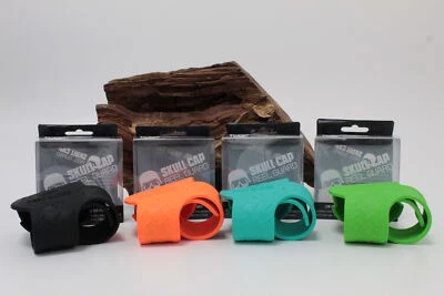 13 Fishing Skull Cap Reel Guard Black Lime Orange TX Green Rollencover NEW OVP