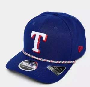 Gorra New Era Texas Rangers Para Hombre Azul Multi Cuerda 9SEVENTY Elastizada Snapback - Imagen 1 de 6
