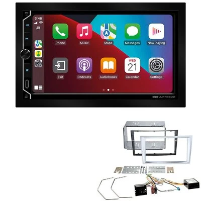 ESX Autoradio Apple CarPlay Android für Opel Zafira B matt-chrome inkl Canbus - Bild 1 von 4