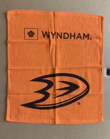 Anaheim Ducks Playoff Rally Towel NHL Stanley Cup Playoffs 2014 Round 2 SGA Cover