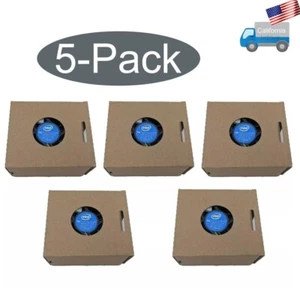 5-Pack NEW Genuine Intel CPU Cooler Quiet Fan for Socket LGA 1150 1151 1155 1156 - Picture 1 of 11