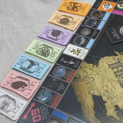 Game of Thrones Monopoly Collector's Edition - All Pieces Intact VGC, Box Wear - Image 1 of 4