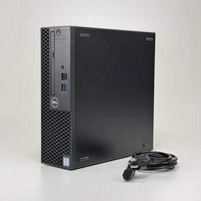 Dell OptiPlex 3050 SFF Desktop – Intel i5-7500 / 8 GB DDR4 / Black - Image 1 of 4