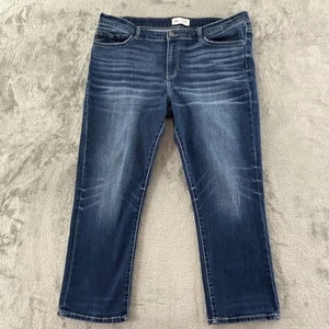 Buckle BKE Payton Crop Jean 36 Universal Fit Mid-Rise Dark Stretch 26" Inseam - Picture 1 of 9