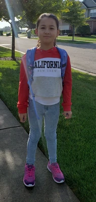 H&M Soft Stretchy Blue Denim Jeggings Pants size 10/11 Foto 1 de 4