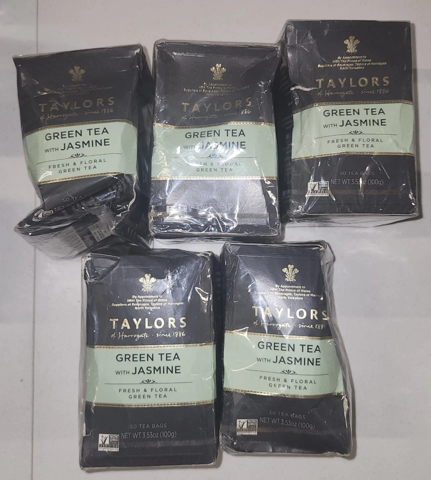 Taylors of Harrogate Green Tea With Jasmine 50 Teabags