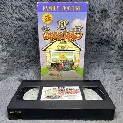 Lil’ Sprockets - Nine Kids, A Band, And One Garage VHS Tape 1998 EBI Video Rare - Image 1 of 4