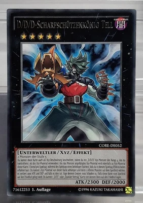 D/D/D-Scharfschützenkönig Tell - Rare - CORE-DE052 - Clash of Rebellions - DE/NM - Bild 1 von 4