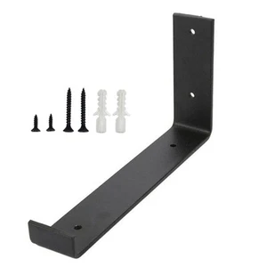 Heavy Duty Shelf Brackets Industrial Solid Steel Wall Mounted Shelves Easy Use - Picture 1 of 17