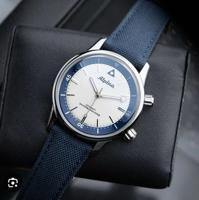 Reloj automático de buceo Alpina Heritage Seastrong AL-520NS4H6 42 mm para hombre 300 metros Foto 1 de 4